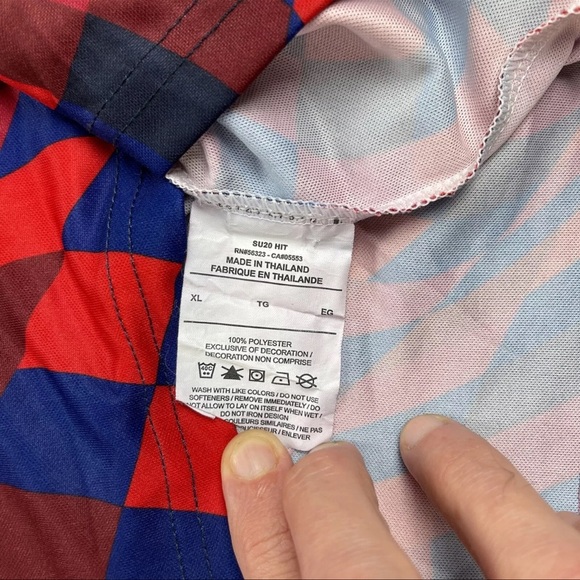 Nike Rakuten Barcelona Soccer Jersey Mens XL Football Club Dri Fit Short Sleeve - Picture 4 of 12